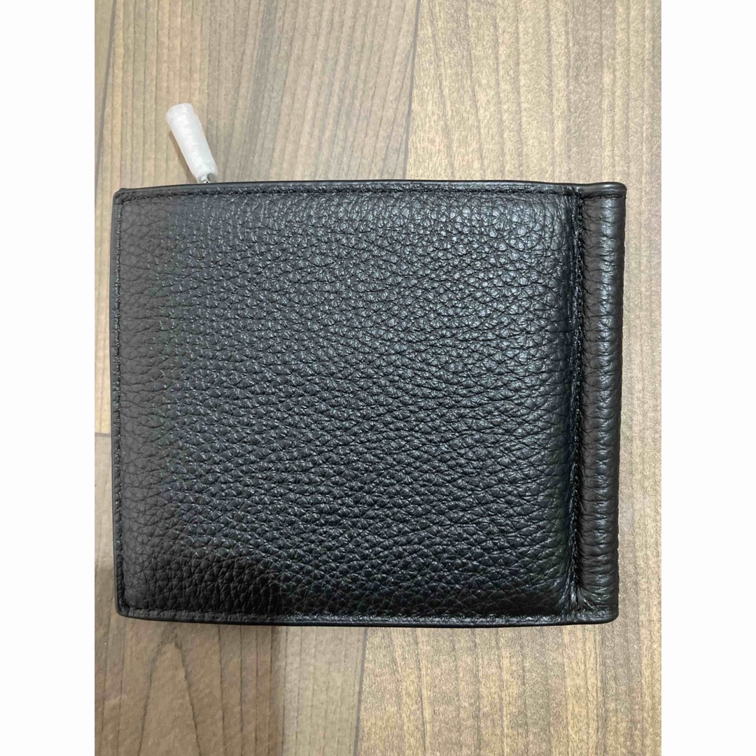 COACH(コーチ)の新品　COACH  マネークリップ　二つ折り財布　ブラック メンズのファッション小物(折り財布)の商品写真