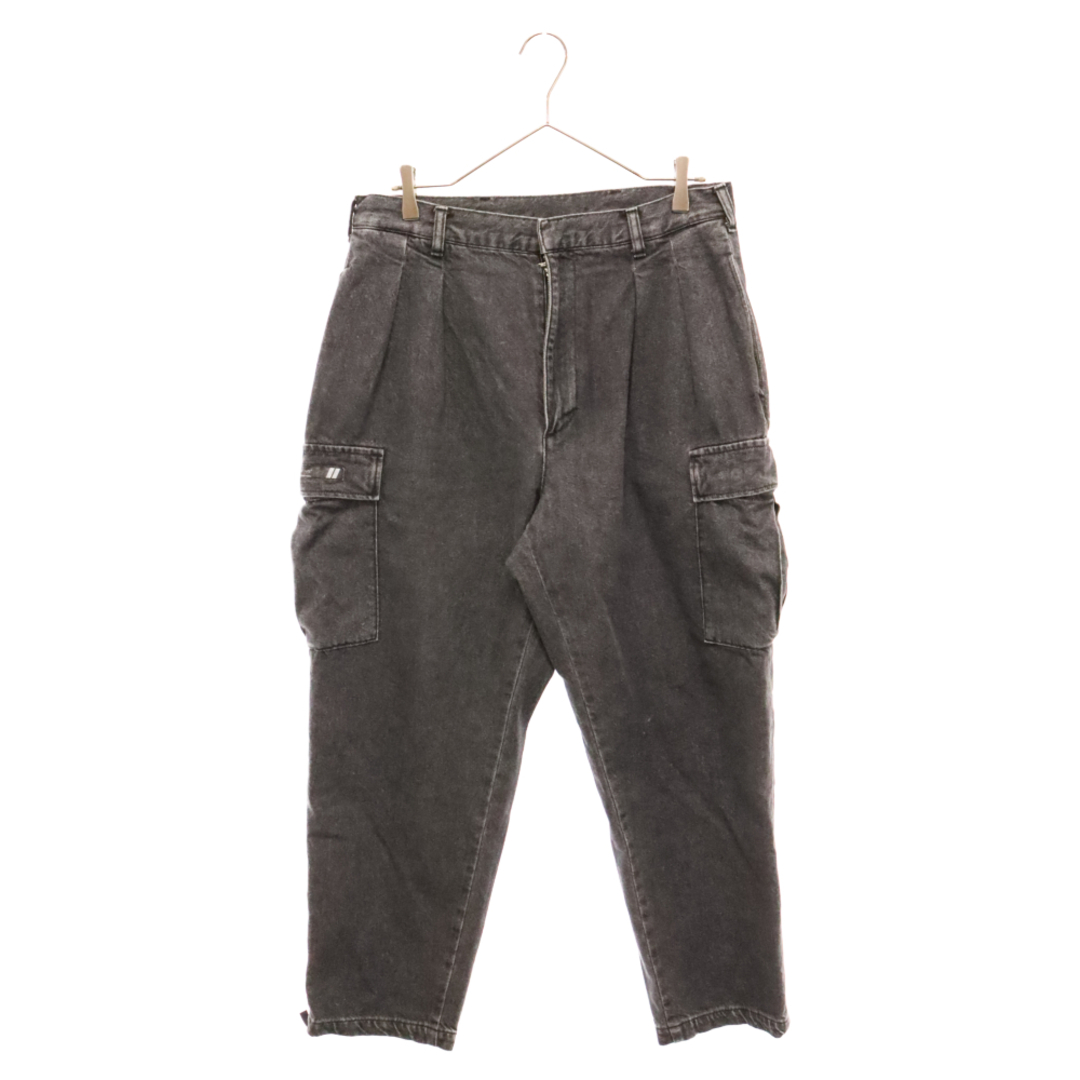 W)taps(ダブルタップス)のWTAPS ダブルタップス MILT2301 TROUSERS DENIM 6ポケットトラウザーズデニムパンツ ブラック 241WVDT-PTM04 メンズのパンツ(デニム/ジーンズ)の商品写真