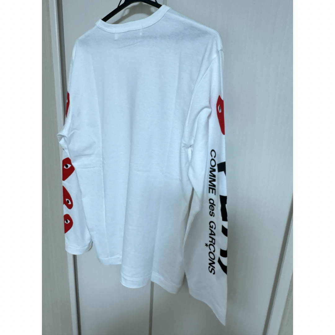 COMME des GARCONS(コムデギャルソン)のPLAY（ギャルソン）のロンＴ（新品未使用）！ メンズのトップス(Tシャツ/カットソー(七分/長袖))の商品写真