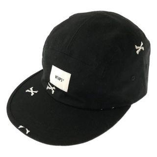 ダブルタップス(W)taps)のWTAPS T-5 CAP CROSS BONE BLACK クロスボーン 黒(キャップ)