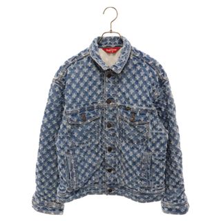 シュプリーム(Supreme)のSUPREME シュプリーム 20SS Hole Punch Denim Trucker Jacket ダメージ加工 ホールパンチデニムトラッカージャケット インディゴ(Gジャン/デニムジャケット)