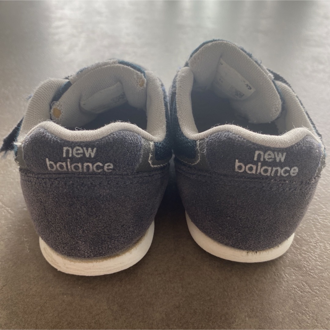 New Balance(ニューバランス)のニューバランス 14cm 保育園用 996 ネイビー キッズ/ベビー/マタニティのベビー靴/シューズ(~14cm)(スニーカー)の商品写真