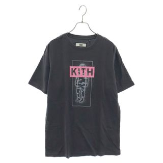 KITH キス Cosmic Kid S/S Tee コズミックキッド 半袖プリント Tシャツ カットソー ブラック(Tシャツ/カットソー(半袖/袖なし))