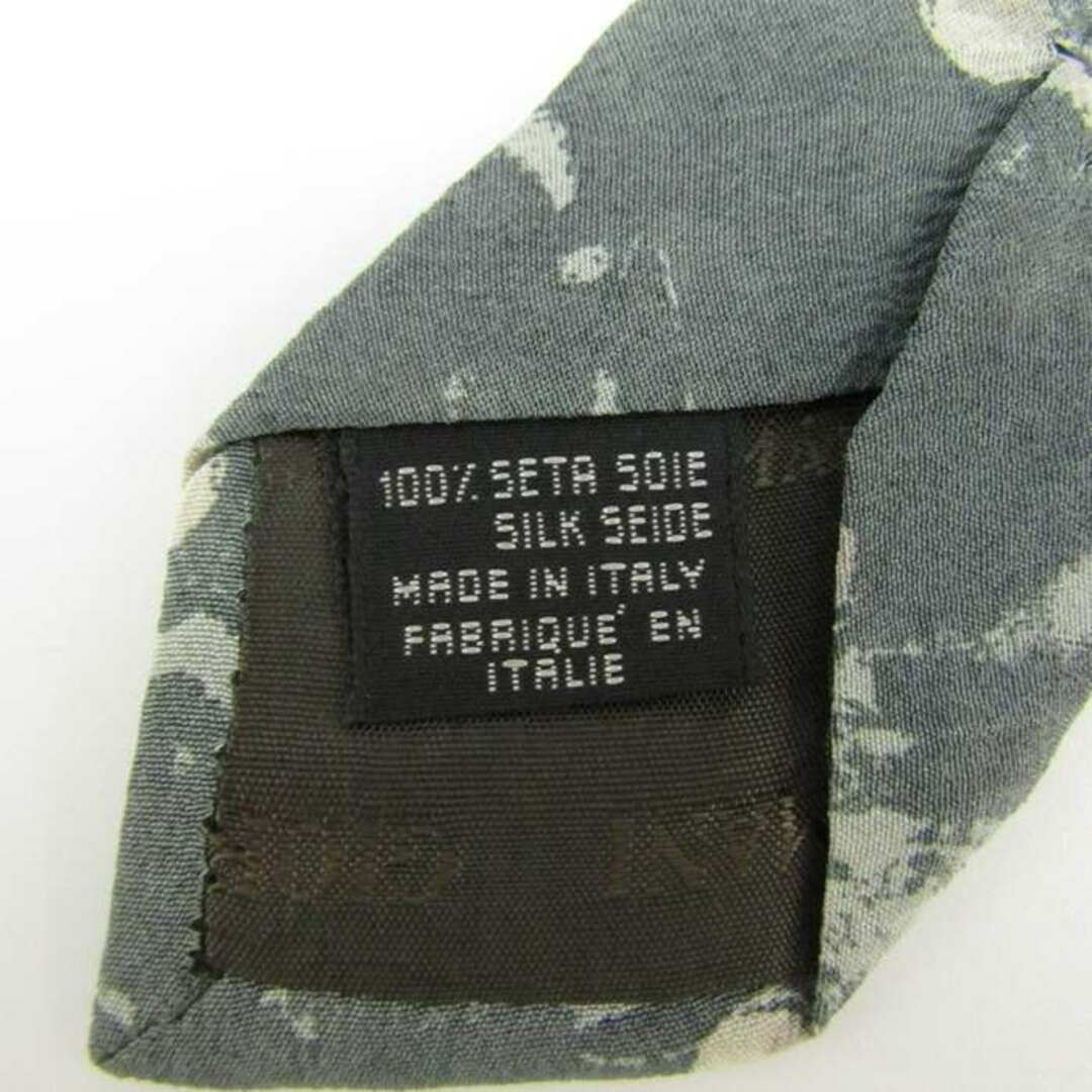 Giorgio Armani(ジョルジオアルマーニ)のジョルジオアルマーニ ブランドネクタイ 総柄 シルク イタリア製 PO  メンズ グレー GIORGIO ARMANI メンズのファッション小物(ネクタイ)の商品写真