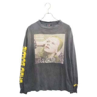 SAINT MICHAEL セントマイケル 22AW Hunky Dory ホンキードリー ダメージ加工Tシャツ ロングスリーブカットソー 長袖 ブラック SM‐A22‐0000‐075