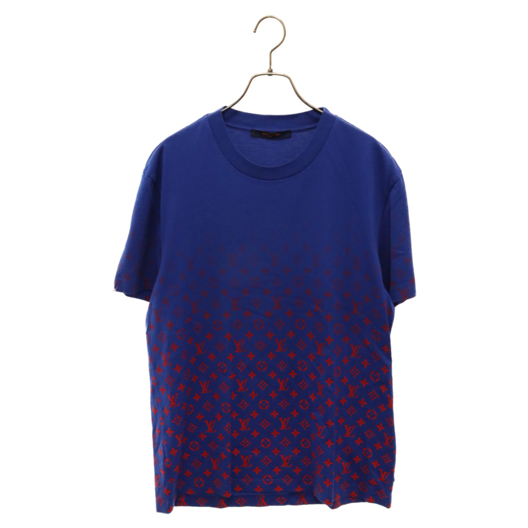 LOUIS VUITTON(ルイヴィトン)のLOUIS VUITTON ルイヴィトン 21AW LVSE モノグラムグラディエント 半袖Tシャツ ブルー RM212Q NPG HKY46W メンズのトップス(Tシャツ/カットソー(半袖/袖なし))の商品写真