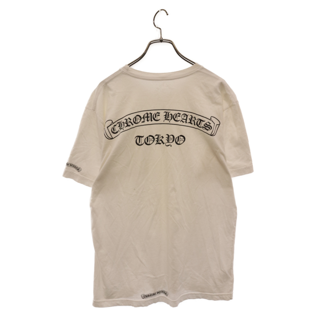 Chrome Hearts(クロムハーツ)のCHROME HEARTS クロムハーツ CH T-SHRT LTD 東京限定バックプリント半袖Tシャツ L ホワイト メンズのトップス(Tシャツ/カットソー(半袖/袖なし))の商品写真