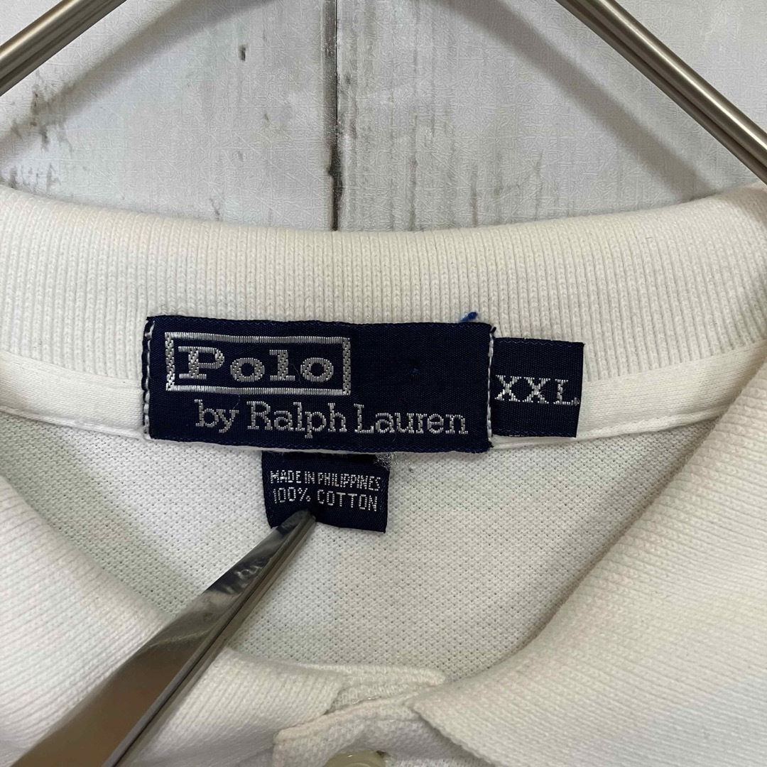 POLO RALPH LAUREN(ポロラルフローレン)のポロラルフローレン 半袖ポロシャツワンポイント刺繍ロゴ90s Z1217 メンズのトップス(ポロシャツ)の商品写真