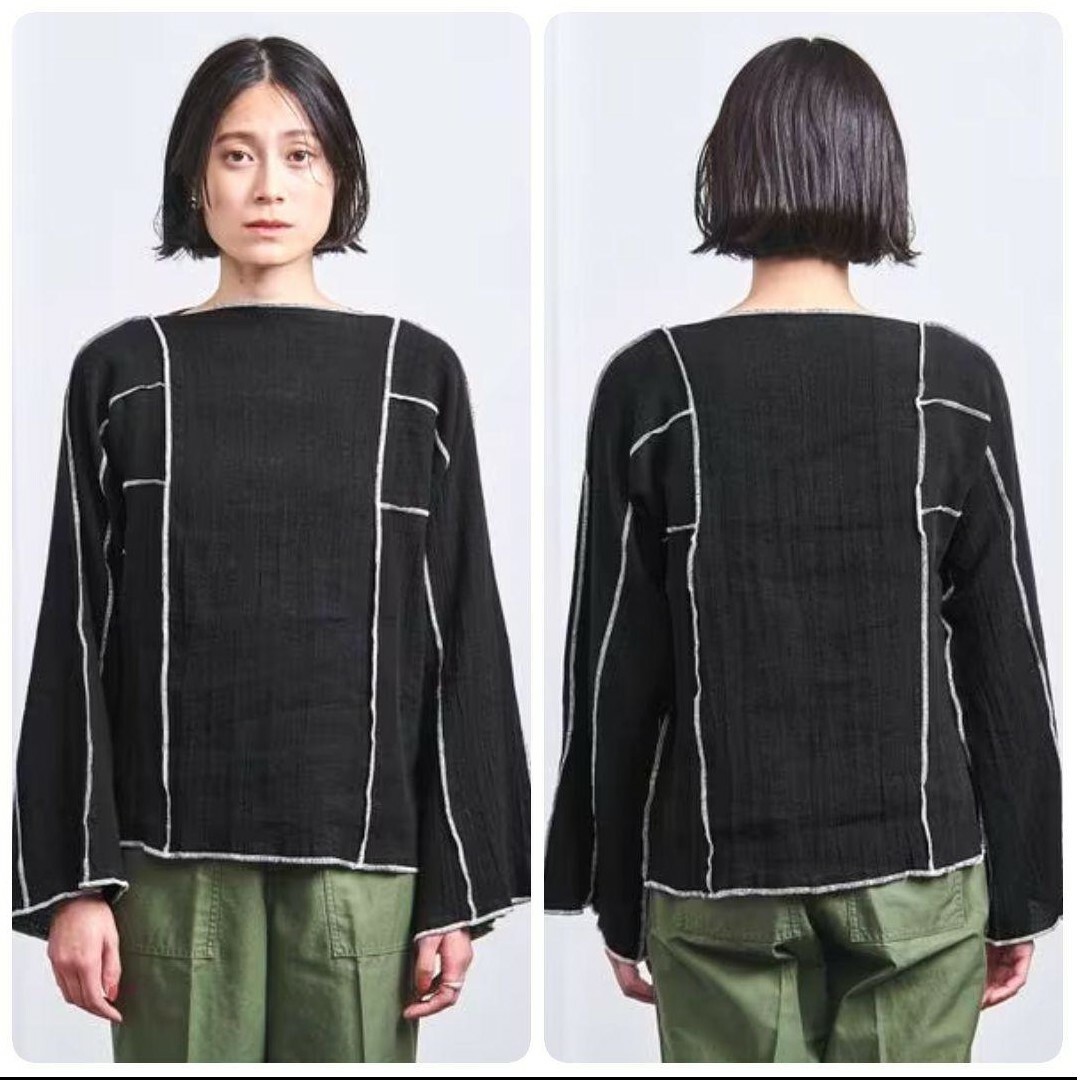 EDIT.FOR LULU(エディットフォールル)のBaserange - Shok Line Top レディースのトップス(カットソー(長袖/七分))の商品写真