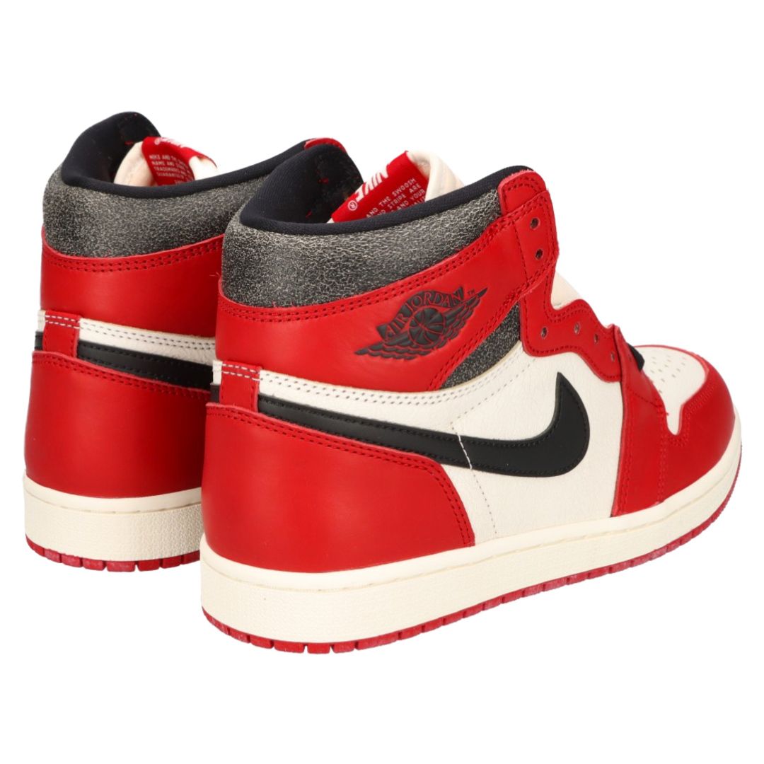 NIKE(ナイキ)のNIKE ナイキ AIR JORDAN 1 LOST&FOUND エアジョーダン1 ロスト&ファウンド ハイカットスニーカー ホワイト/レッド US9/27cm DZ5485-612 メンズの靴/シューズ(スニーカー)の商品写真