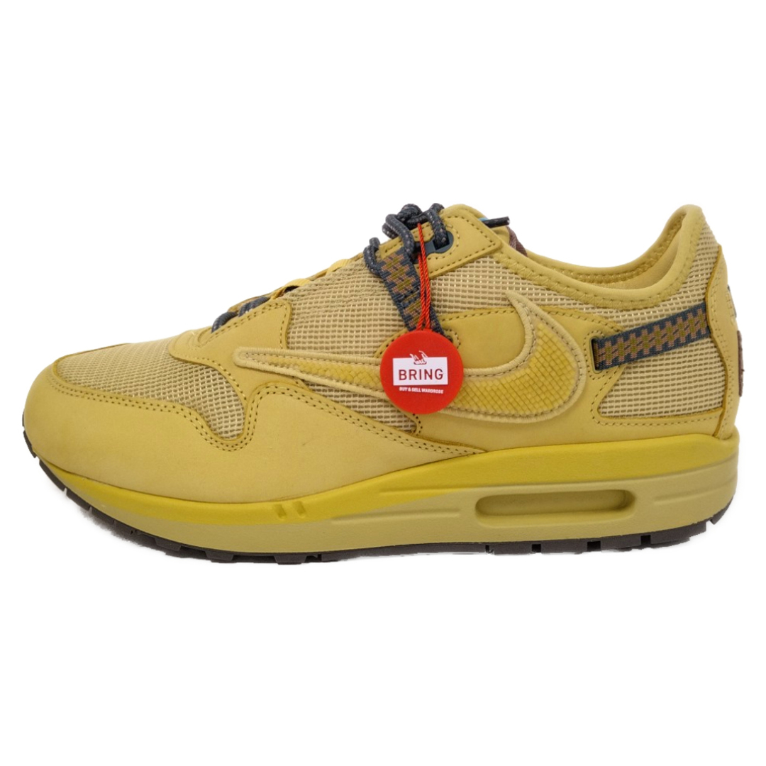 NIKE(ナイキ)のNIKE ナイキ ×Travis Scott AIR MAX1/CJ×トラヴィススコット エアマックス 1/CJ スニーカー D09392-700 US10/28,5cm ゴールド US10/28cm メンズの靴/シューズ(スニーカー)の商品写真