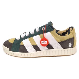 アディダス(adidas)のadidas アディダス × BAPE SAND ベイプ サンド ローカット スニーカー US9.5/27.5cm IE6118 グリーン(スニーカー)