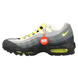 ナイキ(NIKE)のNIKE ナイキ AIR MAX 95 OG NEON YELLOW CT1689-001 エアマックス95 イエローグラデ ローカットスニーカー US10/28cm グレー(スニーカー)