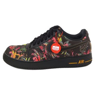 ナイキ(NIKE)のNIKE ナイキ AIR FORCE 1 LOW FLORAL BV6068-001 エアフォ ース1 フローラル ローカットスニーカー US10/28cm ブラック(スニーカー)