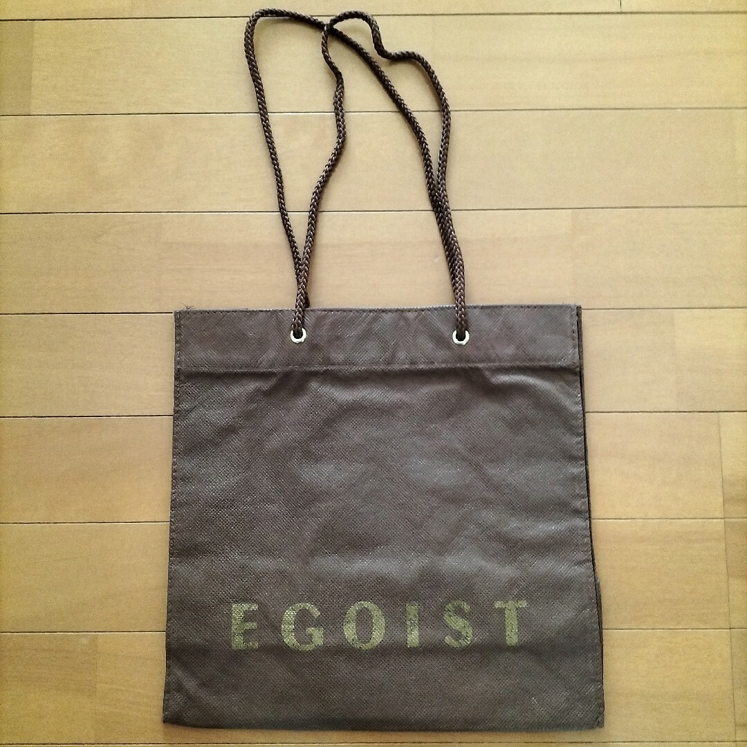 EGOIST(エゴイスト)のEGOIST　エゴイスト　ショップ袋　不織布　バッグ　ショッパー レディースのバッグ(ショップ袋)の商品写真