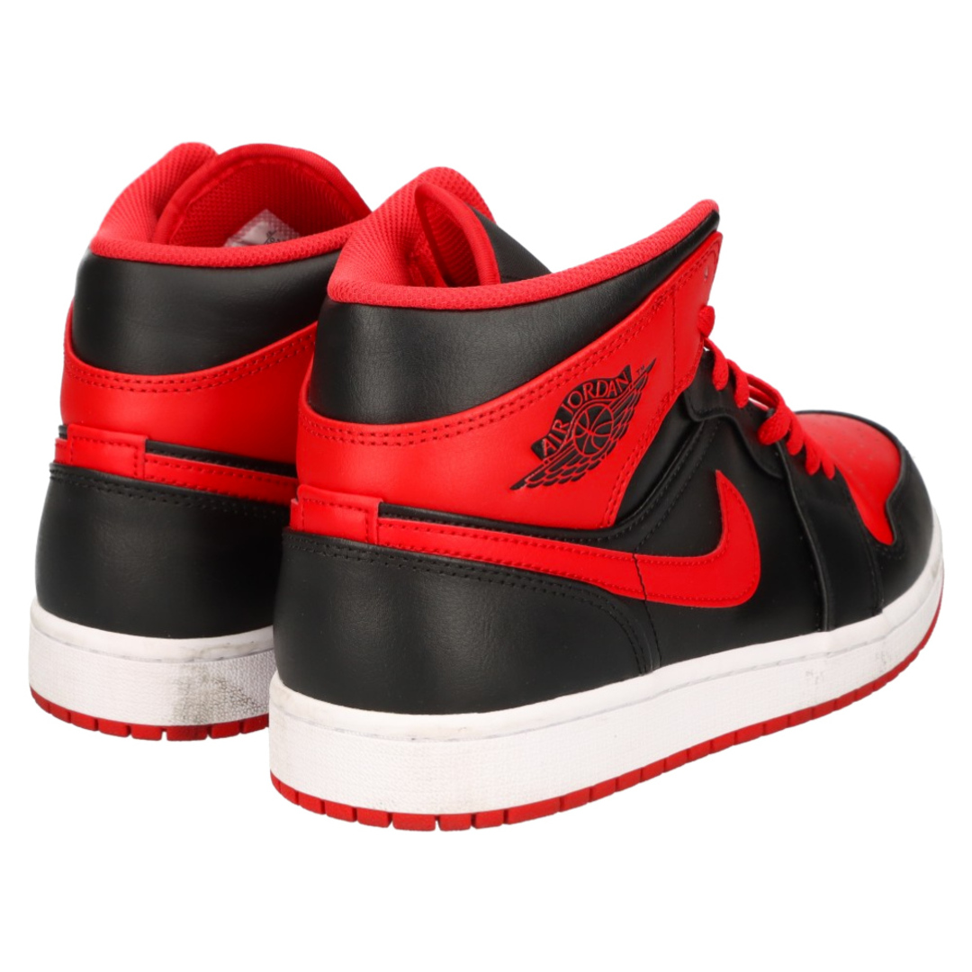 NIKE(ナイキ)のNIKE ナイキ AIR JORDAN 1 MID BRED TOE DQ8426-060 エアジョーダン1 ブレッドトゥー ミッドカットスニーカー ブラック/レッド US10/28cm メンズの靴/シューズ(スニーカー)の商品写真