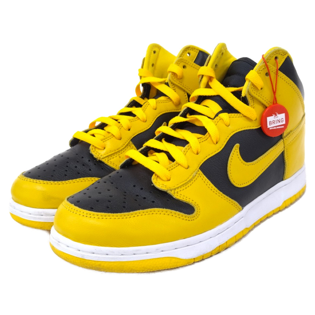 NIKE(ナイキ)のNIKE ナイキ DUNK HIGH SP VARSITY MAIZE CZ8149‐002 ダンク ハイカットスニーカー バーシティメイズ ブラック/イエロー US10/28cm メンズの靴/シューズ(スニーカー)の商品写真