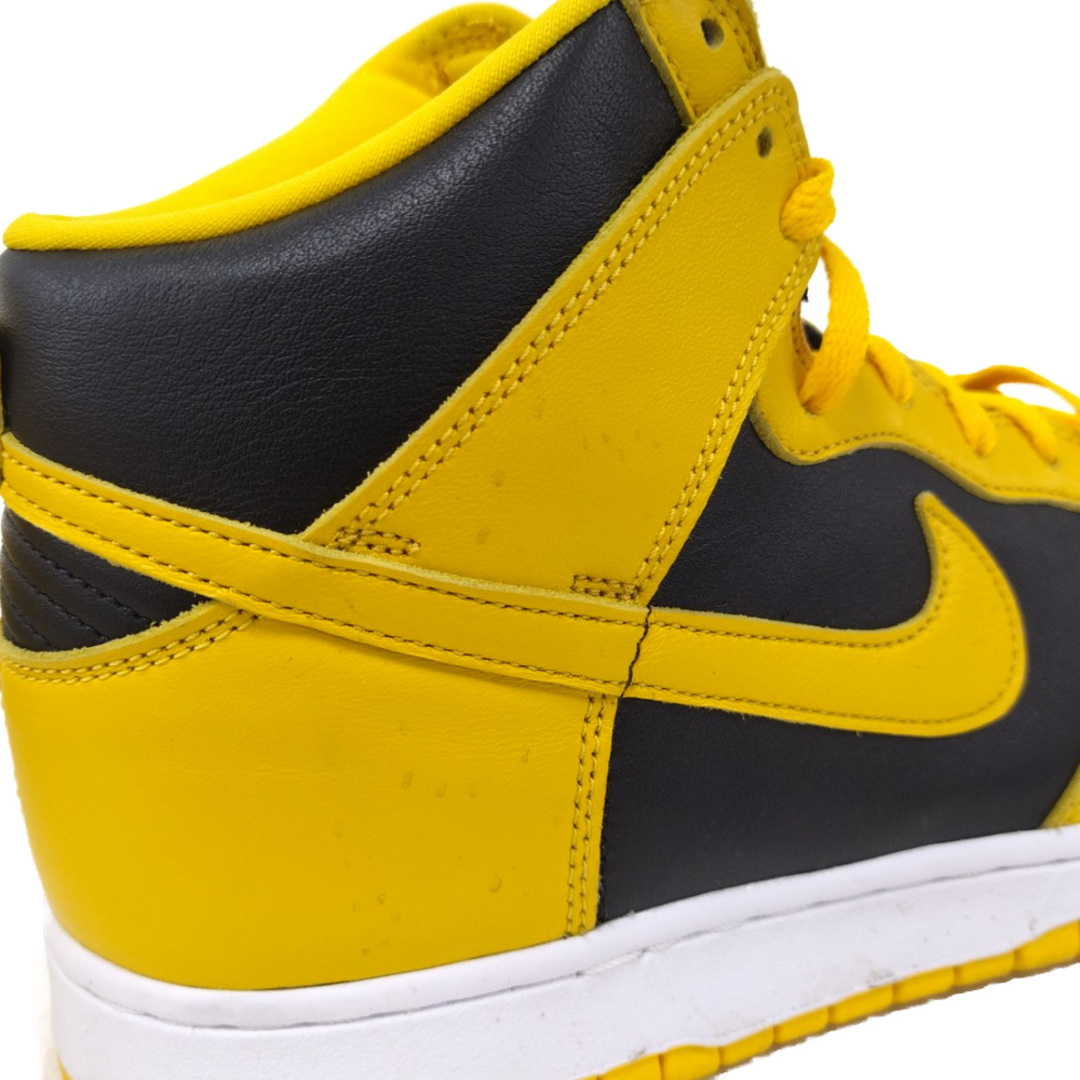 NIKE(ナイキ)のNIKE ナイキ DUNK HIGH SP VARSITY MAIZE CZ8149‐002 ダンク ハイカットスニーカー バーシティメイズ ブラック/イエロー US10/28cm メンズの靴/シューズ(スニーカー)の商品写真