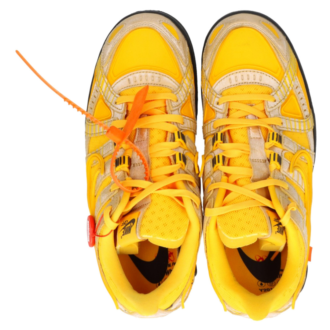NIKE - NIKE ナイキ ×OFF-WHITE AIR RUBBER DUNK LOW UNIVERSITY GOLD ...