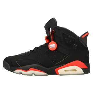 ナイキ(NIKE)のNIKE ナイキ AIR JORDAN 6 RETRO OG BLACK INFRARED 384664-060 エアジョーダン6 ハイカットスニーカー インフラレッド ブラック US10/28cm(スニーカー)