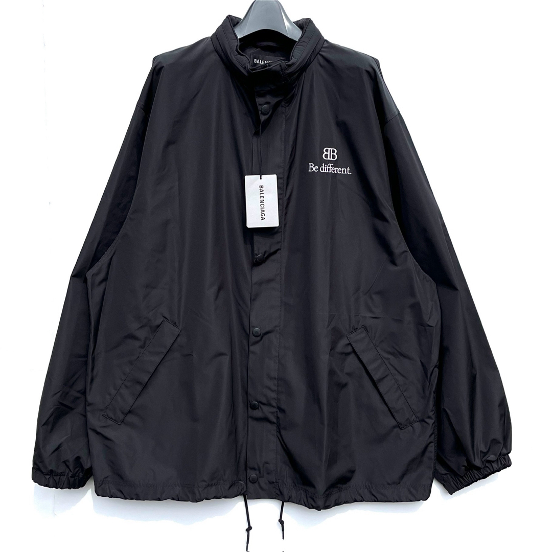 BALENCIAGA - 新品 BALENCIAGA Be different コーチジャケット BALENCIAGA - 新品 BALENCIAGA Be different コーチジャケット