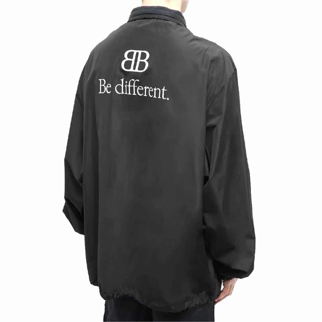 BALENCIAGA - 新品 BALENCIAGA Be different コーチジャケット BALENCIAGA - 新品 BALENCIAGA Be different コーチジャケット