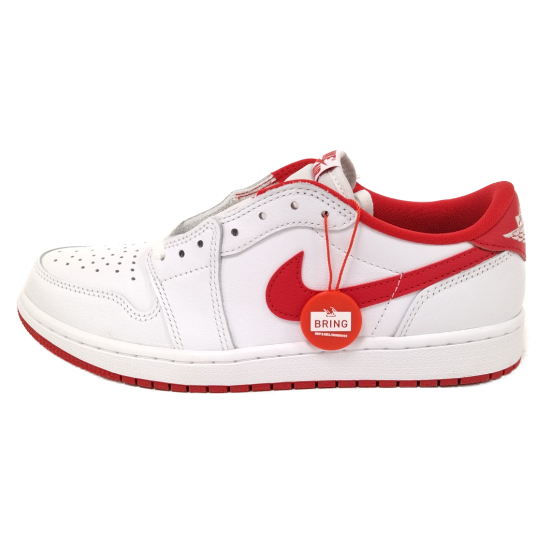 NIKE(ナイキ)のNIKE ナイキ AIR JORDAN 1 RETRO LOW OG CZ0790-161 エアジョーダン1 レトロ ユニバーシティレッド ローカットスニーカー ホワイト/レッド US8.5/26.5cm メンズの靴/シューズ(スニーカー)の商品写真