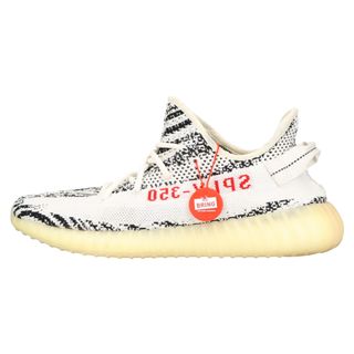 アディダス(adidas)のadidas アディダス YEEZY BOOST 350 V2 ZEBRA CP9654 イージーブースト350 ゼブラ ローカットスニーカー ホワイト/ブラック US11/29cm(スニーカー)