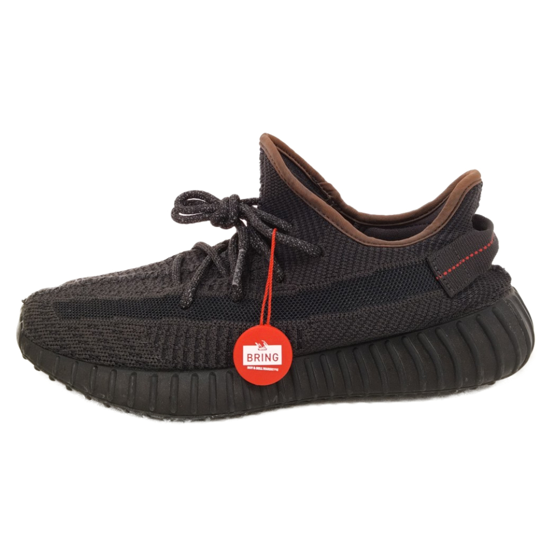 adidas(アディダス)のadidas アディダス YEEZY BOOST 350 V2 イージーブースト350 ローカットスニーカー ブラック US8 1/2/26.5cm FU9006 メンズの靴/シューズ(スニーカー)の商品写真