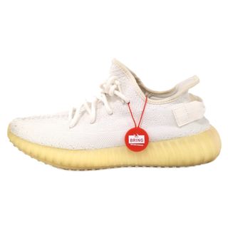 アディダス(adidas)のadidas アディダス YEEZY BOOST 350V2 CREAM WHITE イージーブースト350V2 クリームホワイト ローカットスニーカー ホワイト US8.5/26.5cm CP9366(スニーカー)