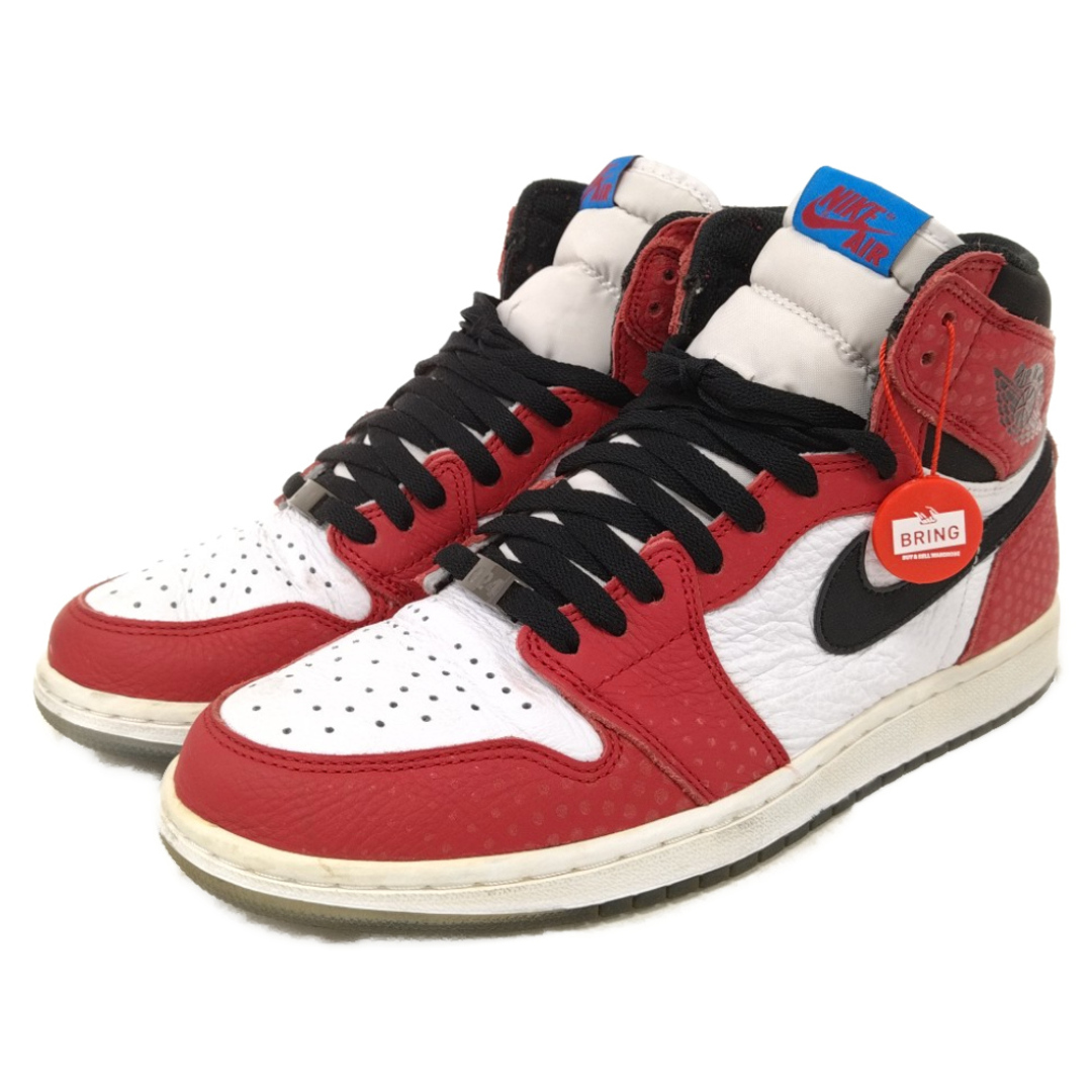 NIKE(ナイキ)のNIKE ナイキ AIR JORDAN 1 RETRO HIGH ORIGIN STORY エアジョーダン 1 レトロ オリジナル ストーリー ハイカットスニーカー US10/28cm 555088-602 メンズの靴/シューズ(スニーカー)の商品写真