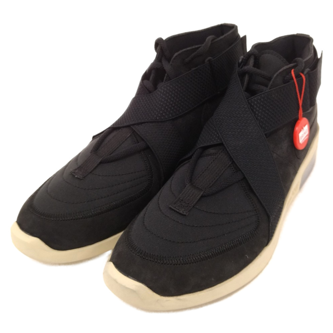 NIKE(ナイキ)のNIKE ナイキ × FEAR OF GOD AIR RAID フィアオブゴッド エアレイド ミッドカットスニーカー ブラック US10.5/28.5cm AT8087-002 メンズの靴/シューズ(スニーカー)の商品写真