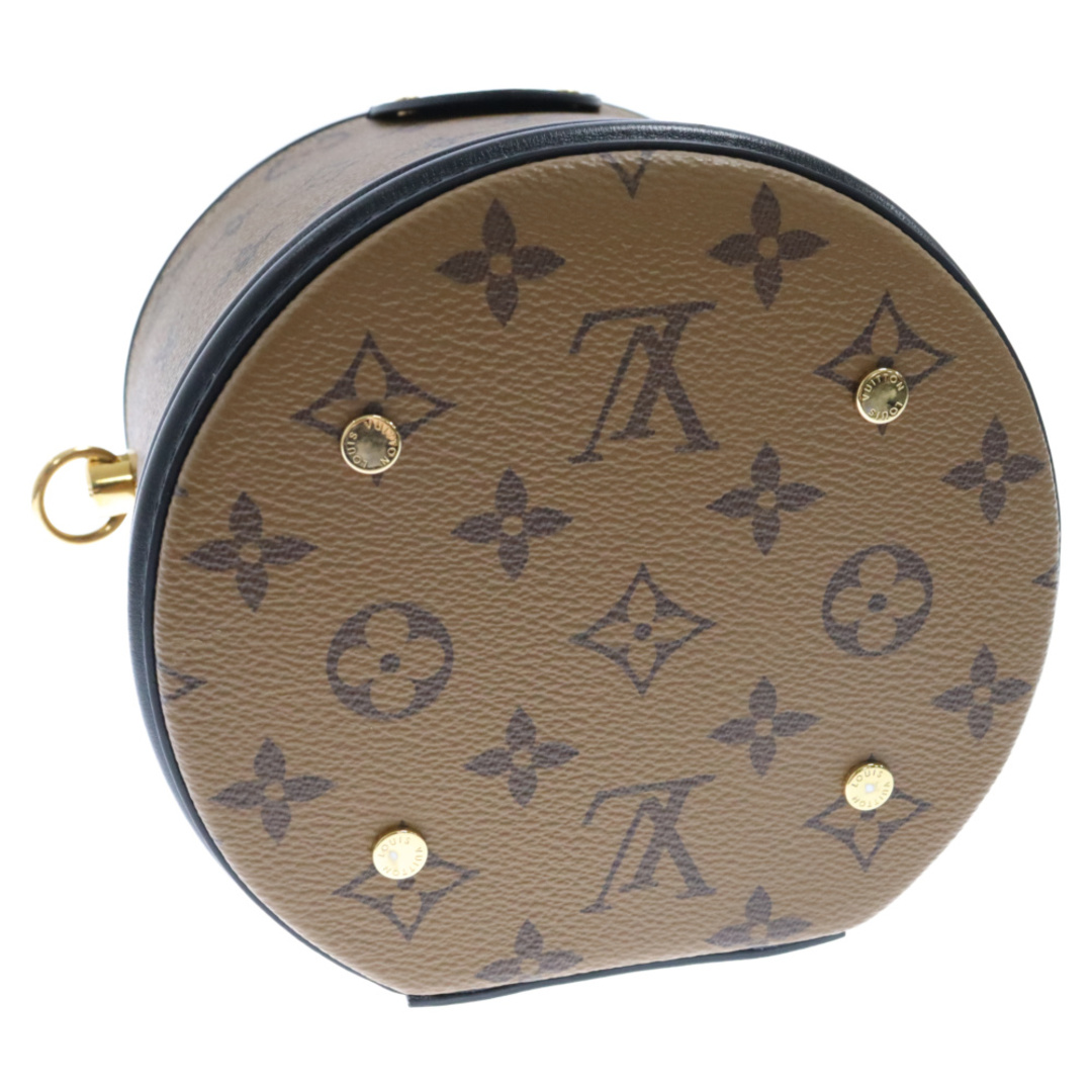 LOUIS VUITTON(ルイヴィトン)のLOUIS VUITTON ルイヴィトン モノグラムリバース カンヌ バニティバッグ ショルダーバッグ ハンドバッグ ブラウン M43986 メンズのバッグ(ショルダーバッグ)の商品写真