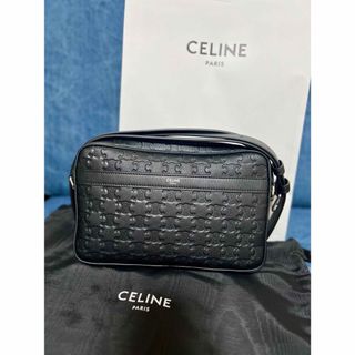 celine - Celine トリオンフ型押しショルダー