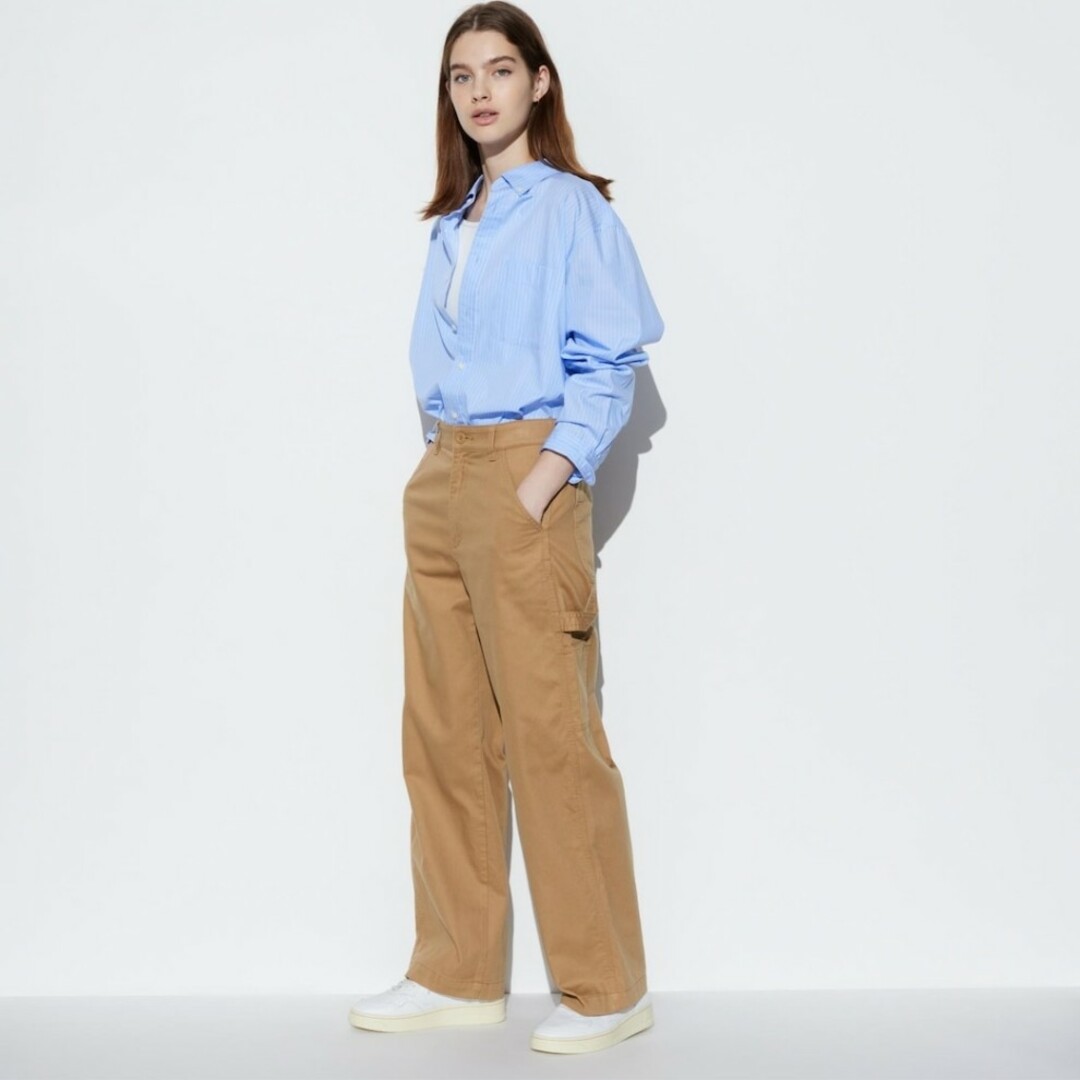 UNIQLO(ユニクロ)のUNIQLO ペインターパンツ レディースのパンツ(カジュアルパンツ)の商品写真