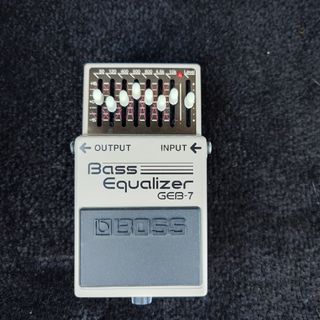 ボス(BOSS)のBass GEB-7 Equalizer　ベース　イコライザー(ベースエフェクター)