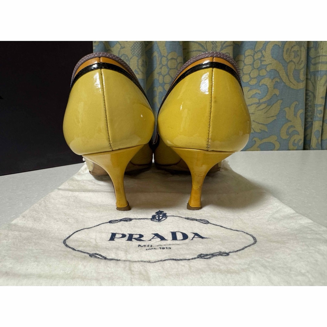 PRADA (プラダ) レディース 牛革製 パンプス ① 23cm PRADA (プラダ) レディース 牛革製 パンプス ① 23cm