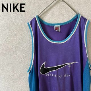 ナイキ(NIKE)のL2 NIKEタンクトップゲームシャツメッシュ90s USA製Ｌメンズ程度フリー(タンクトップ)