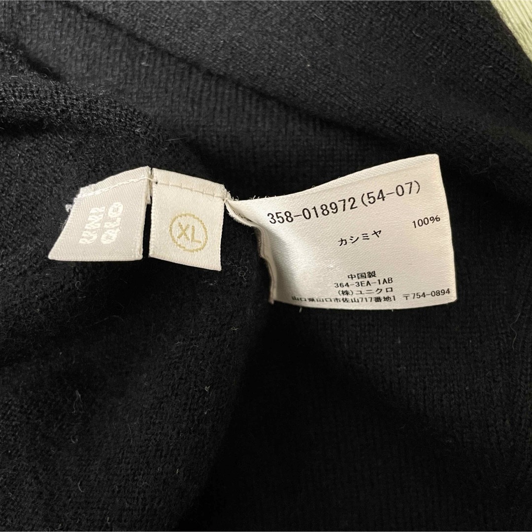 UNIQLO(ユニクロ)のUNIQLO cashmere カシミヤ100% ニットセーター　薄手　高見え レディースのトップス(ニット/セーター)の商品写真