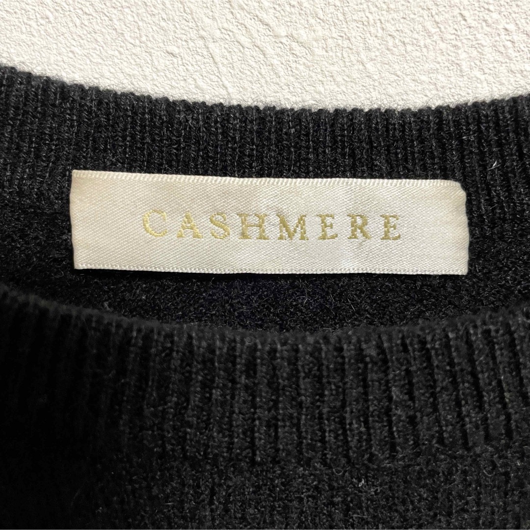 UNIQLO(ユニクロ)のUNIQLO cashmere カシミヤ100% ニットセーター　薄手　高見え レディースのトップス(ニット/セーター)の商品写真