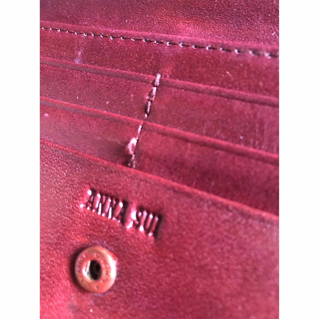 ANNA SUI(アナスイ)のアナスイ　エンシ色　長財布 レディースのファッション小物(財布)の商品写真