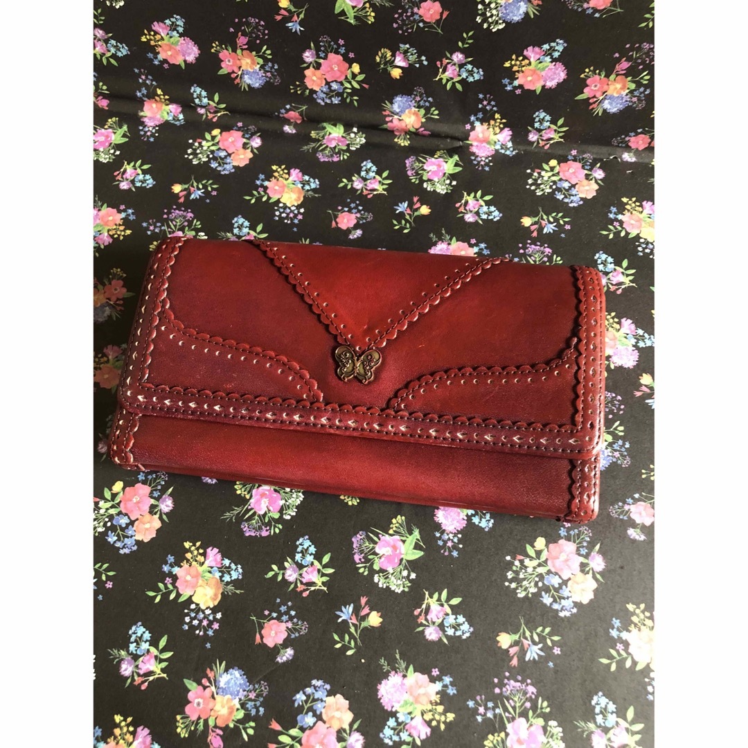ANNA SUI(アナスイ)のアナスイ　エンシ色　長財布 レディースのファッション小物(財布)の商品写真