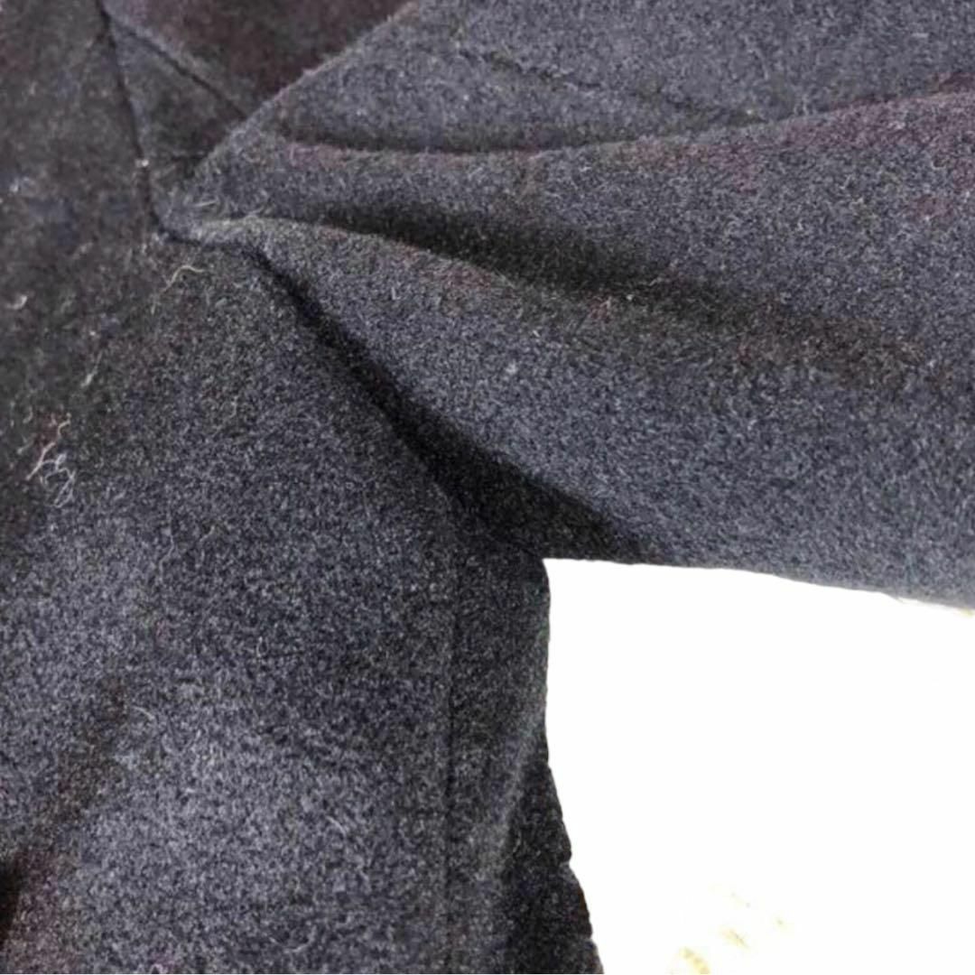 NATURAL BEAUTY(ナチュラルビューティー)の極美品✨ナチュラルビューティ―　カシミヤ　ウール　ファー　黒　コート フォックス レディースのジャケット/アウター(ロングコート)の商品写真