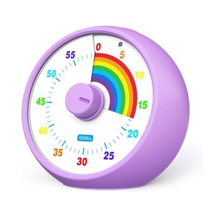 子供用ビジュアルタイマー 60分 知育　算数　時計(知育玩具)