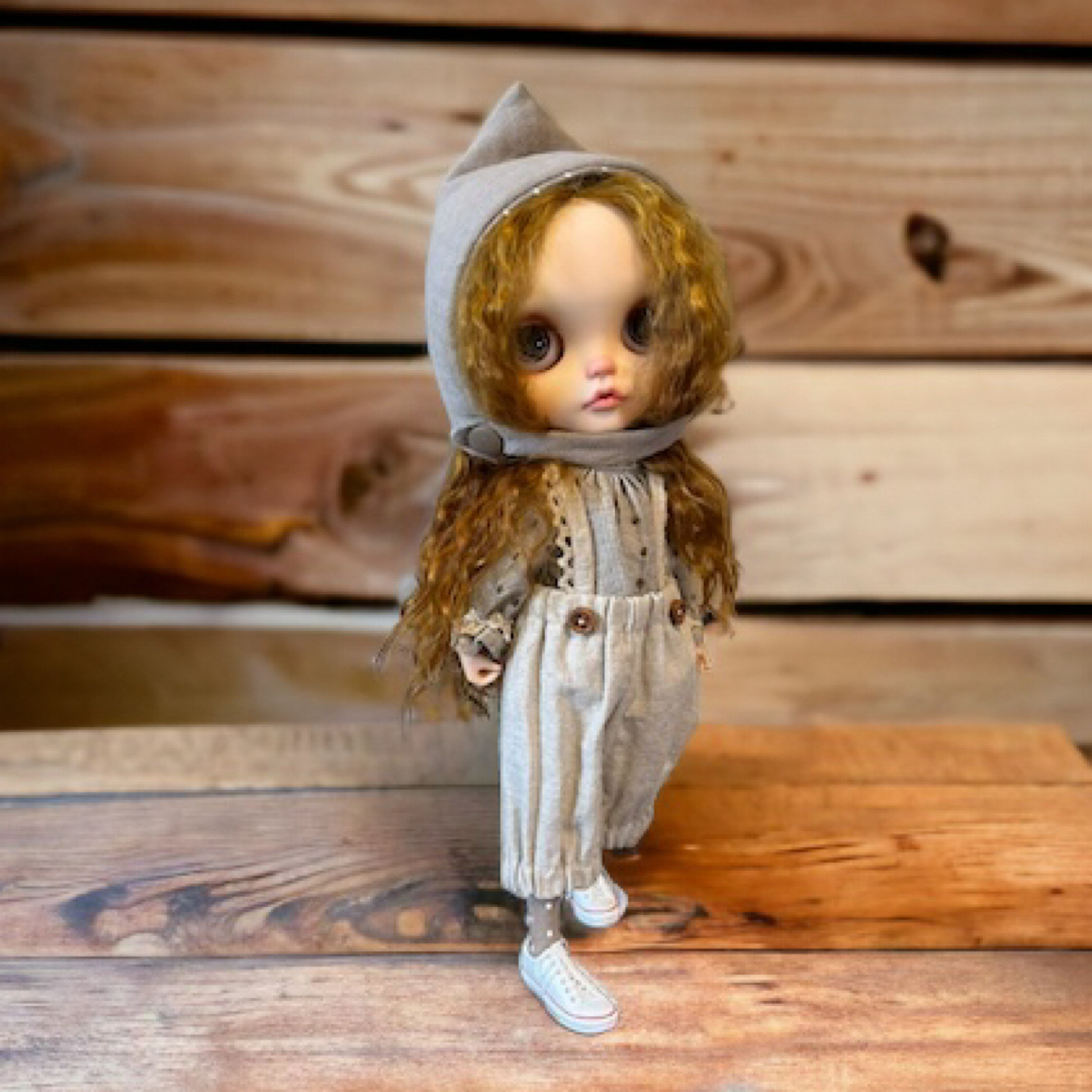 ブライスアウトフィット　4点セット ハンドメイドのぬいぐるみ/人形(人形)の商品写真