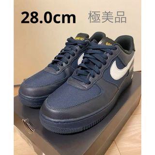 ナイキ(NIKE)の【完売品】NIKE AIR FORCE 1 GORE-TEX／NAVY(スニーカー)