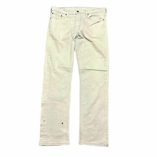 リーバイス(Levi's)のリーバイス513 W34 デニム ジーンズ ストレッチ ベージュ v85(デニム/ジーンズ)