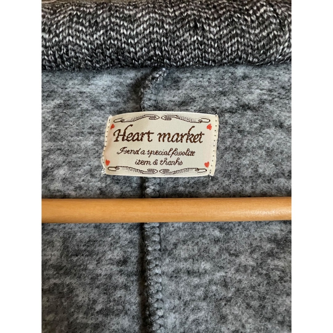 Heart Market(ハートマーケット)の【Heart Market】フード付きロングコート レディースのジャケット/アウター(ロングコート)の商品写真