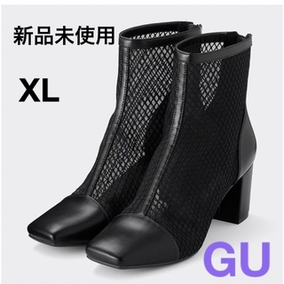ジーユー(GU)の【新品未使用】GU   シアーブーツ　XL BK(ブーツ)