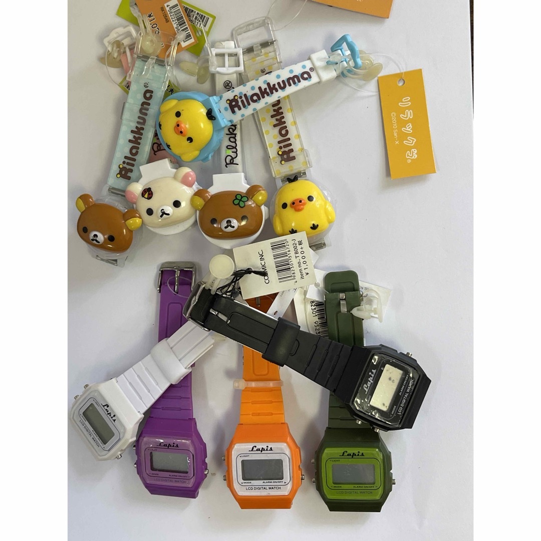 デジタル腕時計　ジャンク品セット メンズの時計(腕時計(デジタル))の商品写真